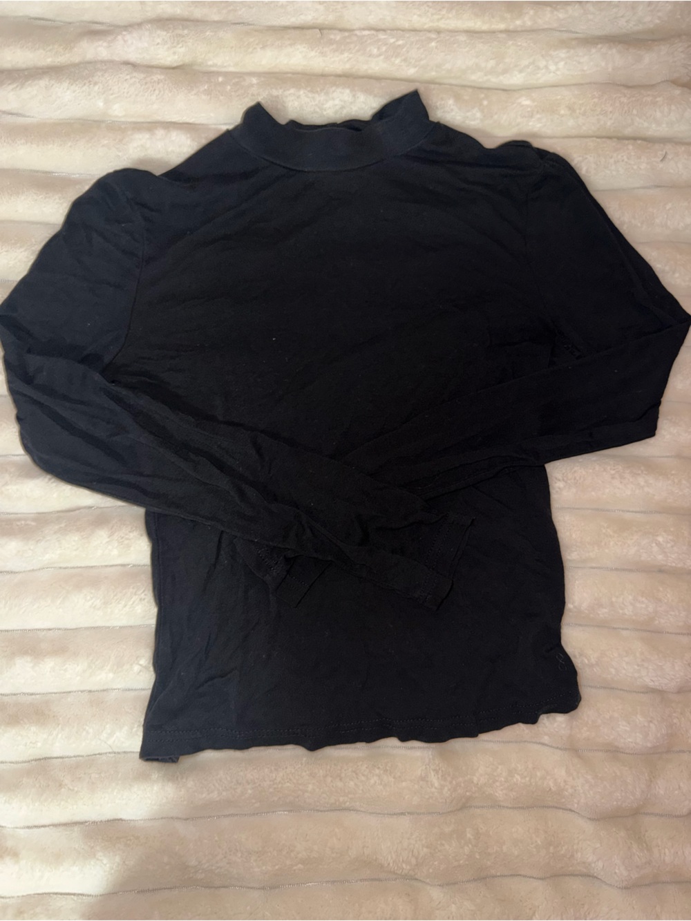 Women’s Black High Neck Top - Unbranded